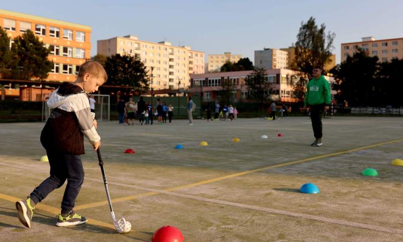 sportování pod lampou 24