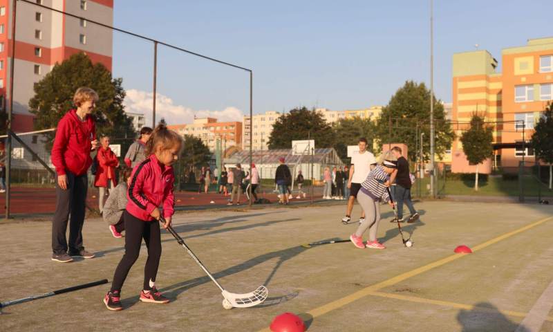 sportování pod lampou 24